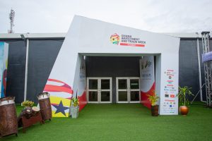 Entrance to Ghana Investment Summit