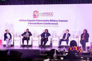 Panel discussion at cancer conference