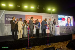 Event opening with ribbon cutting ceremony